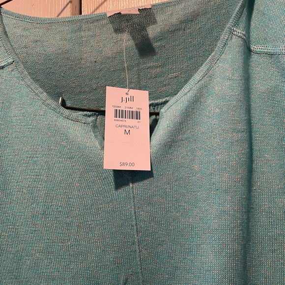 NWT J.Jill Linen/polyester blend. - Picture 2 of 3